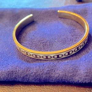 Tory Burch enamel cuff bracelet